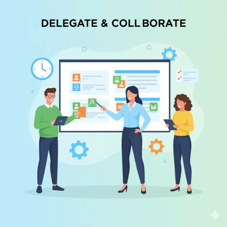 Person beginning the day with productive habits like early planning and task checklists.