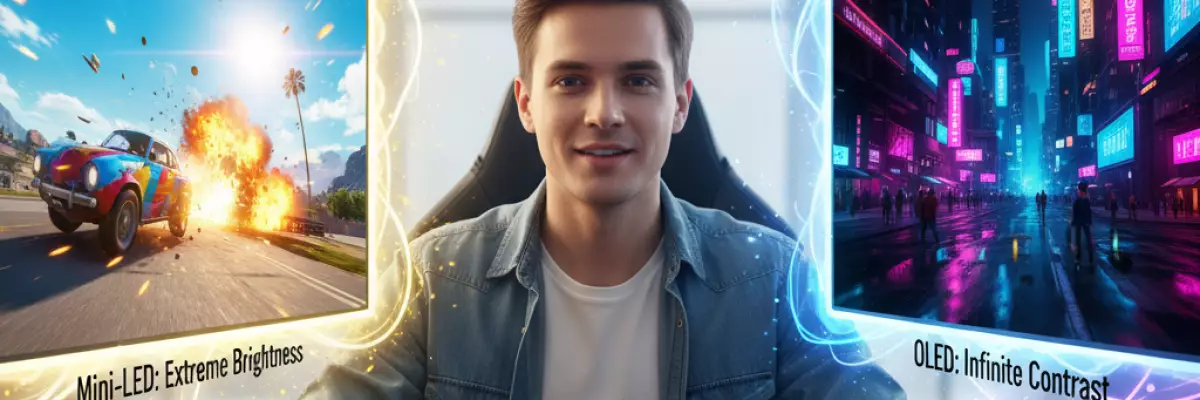 Mini-LED vs. OLED: Which is the Best Gaming Monitor Technology in 2025?